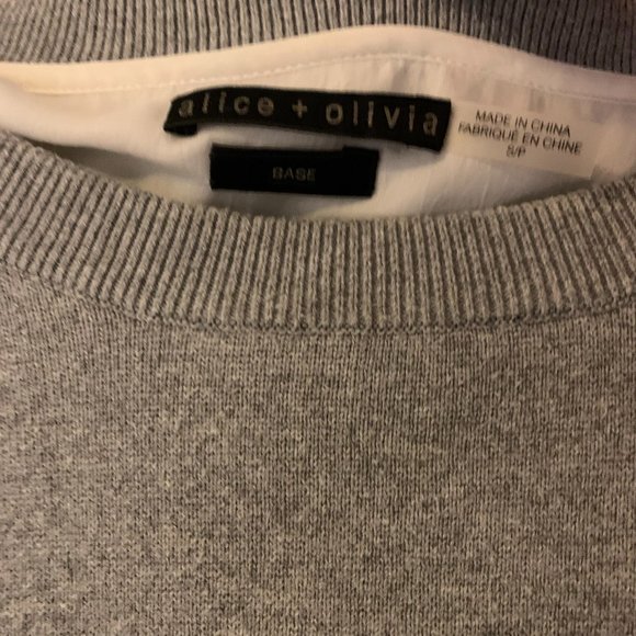 Alice + Olivia Tank w/ Light Sweater - Picture 3 of 6